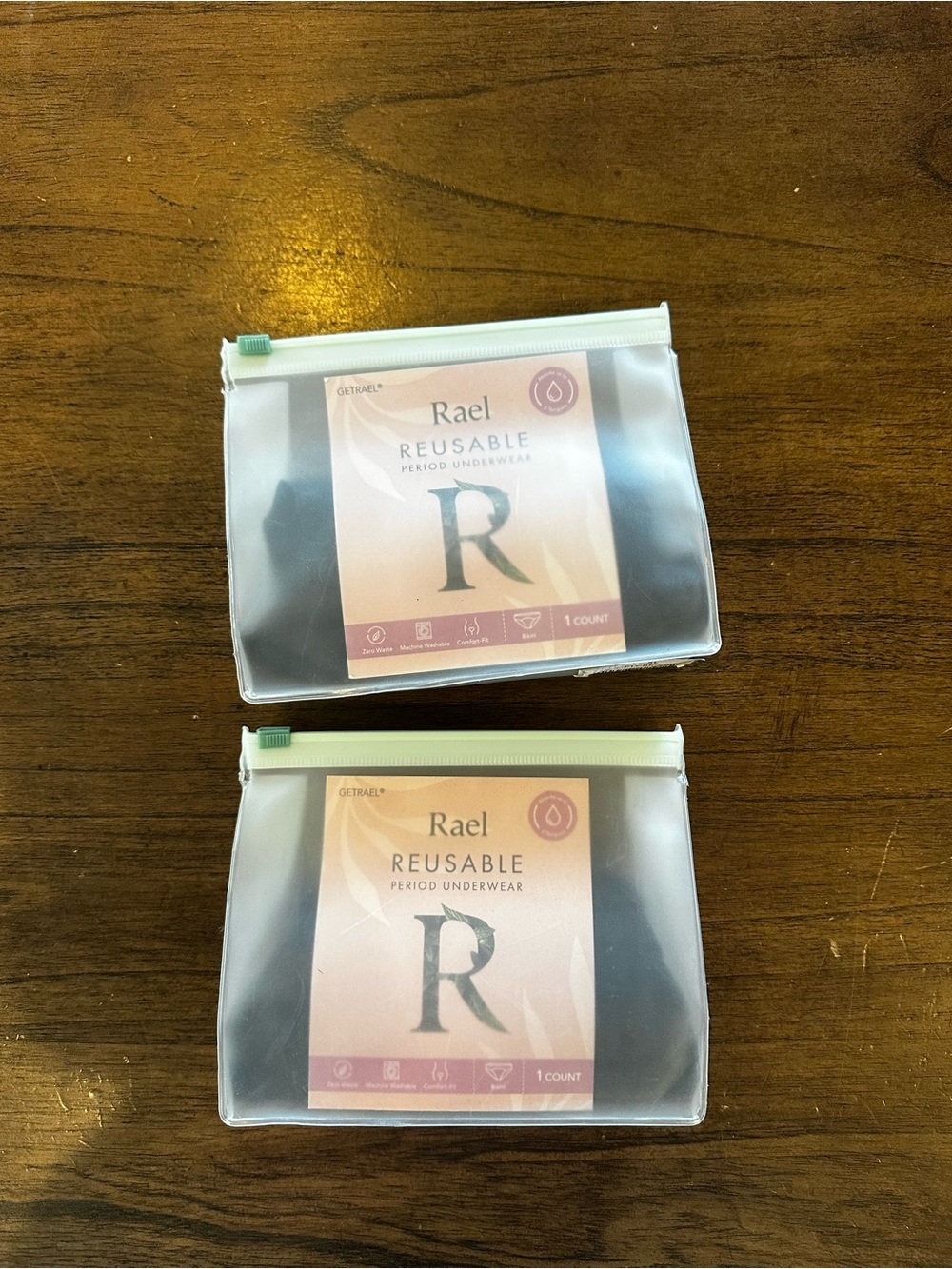 Rael Reusable Period Underwear Bundle Size XL NIP Leakproof